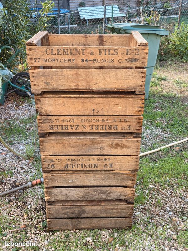 Caisses en bois vintage (image 2)