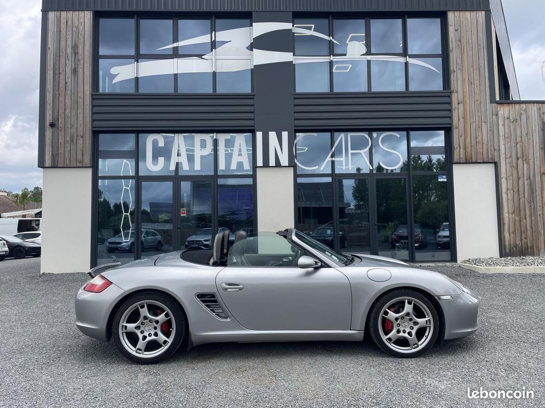 PORSCHE BOXSTER S 3.2i 280 CH TYPE 987 CABRIOLET BVM6-PACK CHRONO-BOSE-GARANTIE 12 MOIS- (image 2)