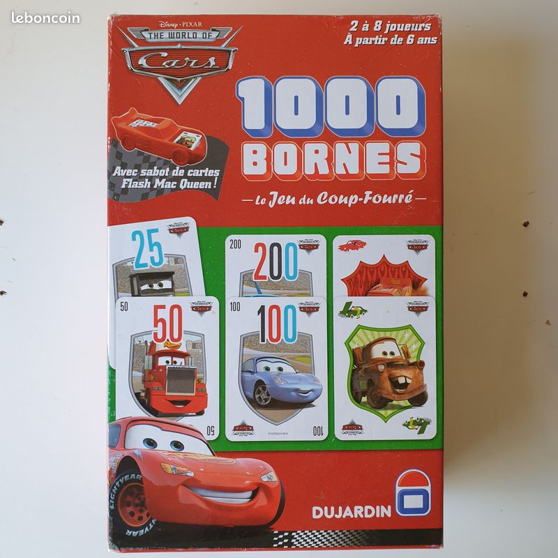 Jeu mille borne cars (image 1)