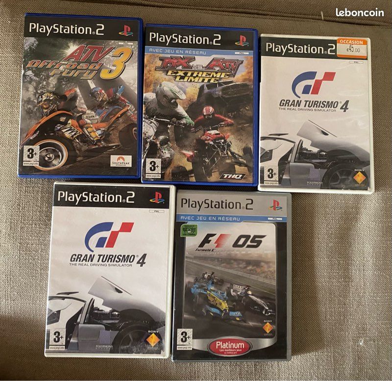 Lot De 11 Jeux PS2 Et Nintendo DS - Dont KAAN, Bon état, Boîtiers Inclus