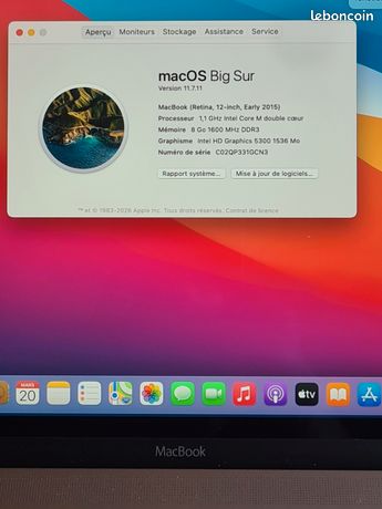 Macbook a1534 d'occasion - Ordinateurs