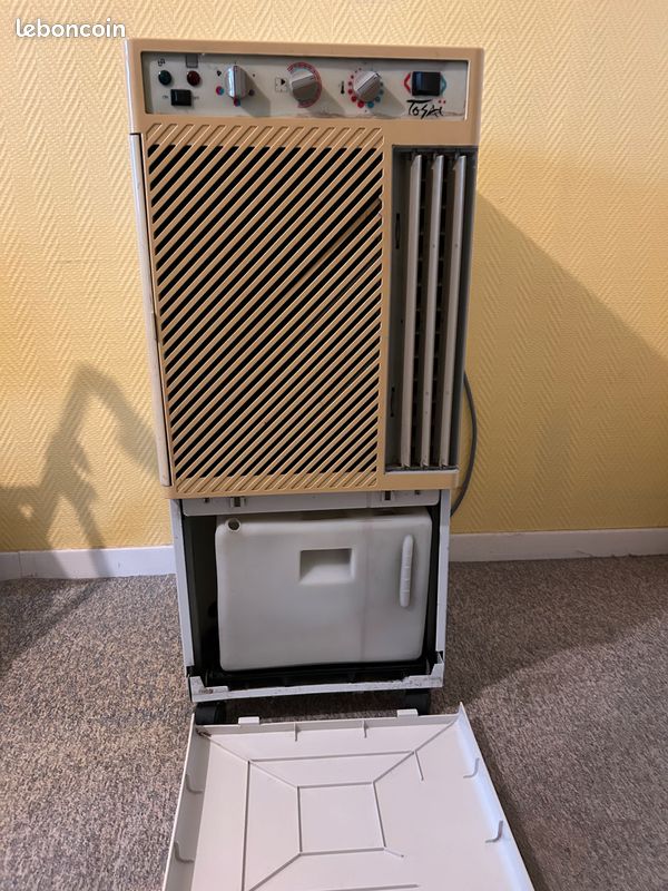 Climatiseur Mobile Sans Évacuation 3-en-1 9000 BTU – Refroidit, Déshumidifie, Ventile – Ultra Économe 200W – Idéal Chambre & Salon Jusqu'à 33m²
