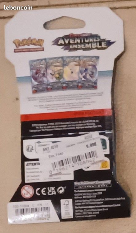 Pokémon Booster aventure ensemble packs de cartes neuf parfaitement scellé (image 15)
