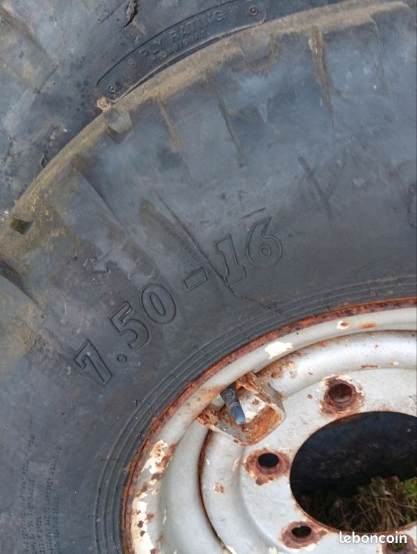 Roues complètes 7.5 - 16 (image 3)