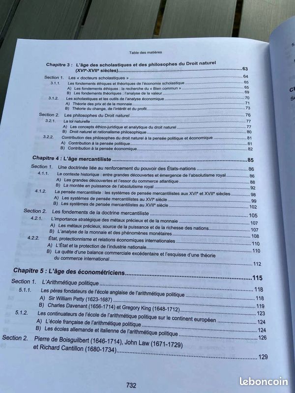 Histoire de la pensée économique. Science Po, Classes préparatoires, universités. / Yves Perez (image 6)