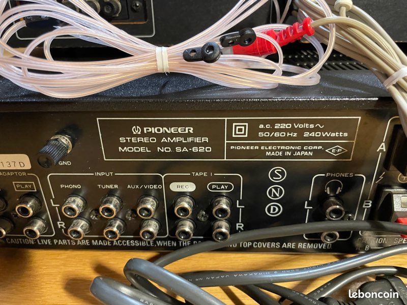 Pioneer Blue Line de 1981 restaurée (image 9)