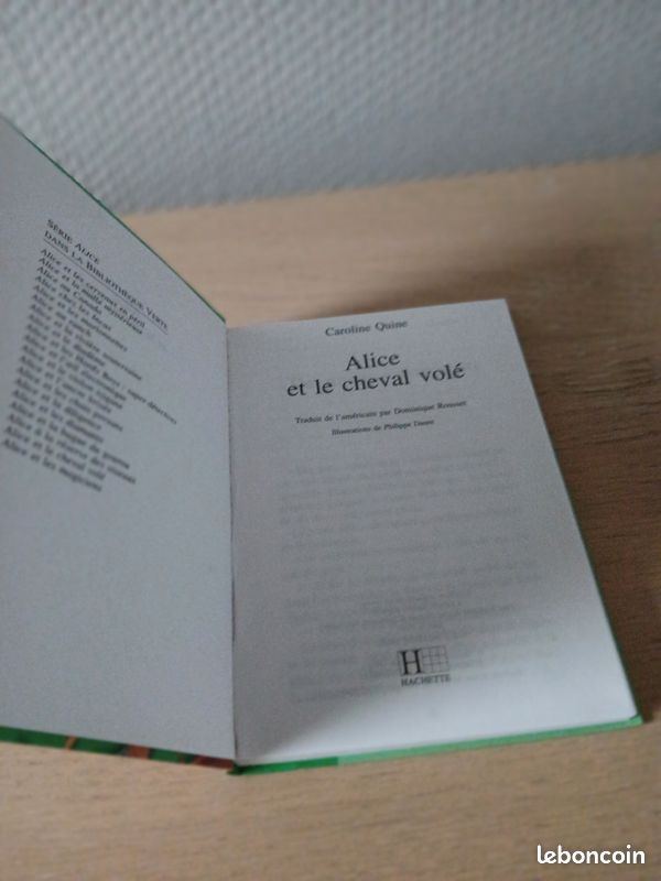 3 livres Alice . C Quine (image 13)
