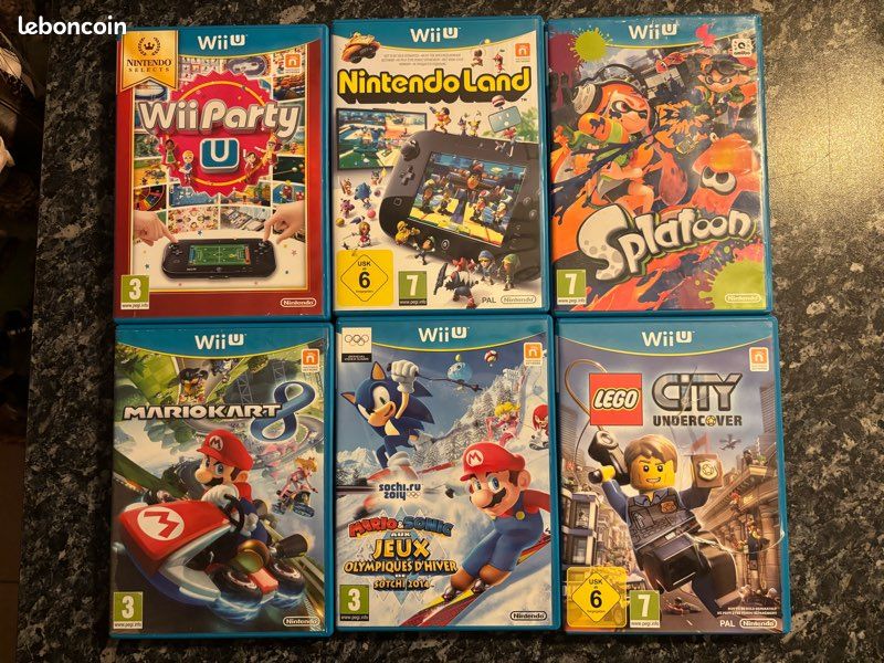 Jeu Wii U Super Smash Bros. - Version Comme Neuve, PEGI 12