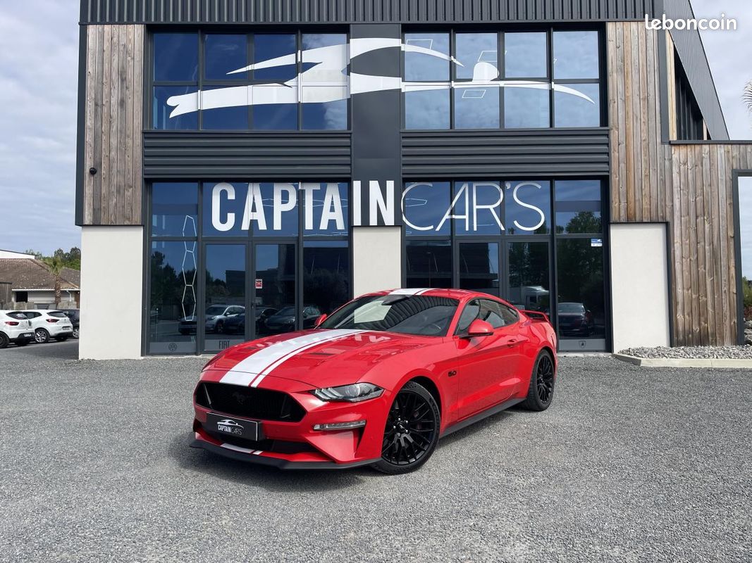 Ford mustang 5.0 v8 450 ch fastback coupe gt ph 2 recaro-fr-garantie 12 mois- (image 6)