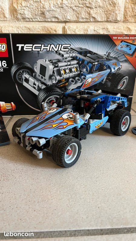 Lego Technic 42022 Jeu De Construction Le Hot Rod Jeux