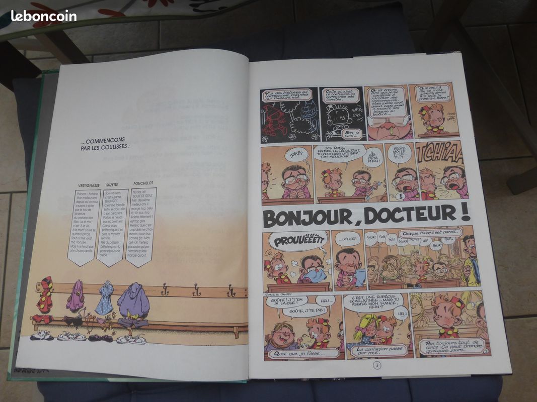 BD Le petit Spirou ,édition 1992, tome3 (image 5)