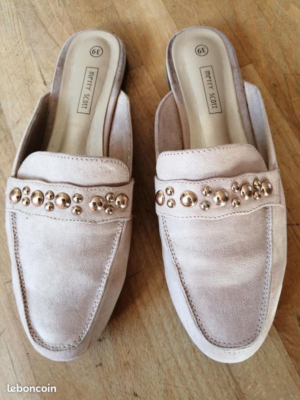 Merry Scott Mules Femme ArgentÃ© MULES Femme Chaussures