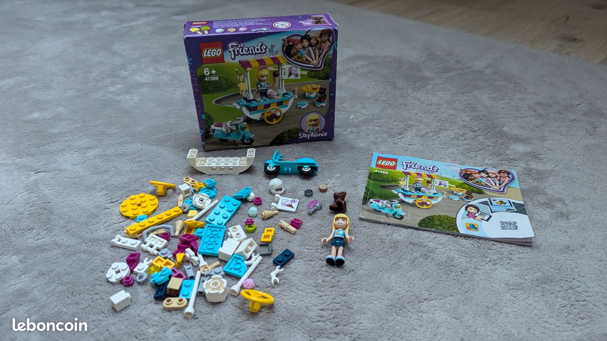 Lego Friends Lego41389 Lego Friends Stand De Glace De Stephanie