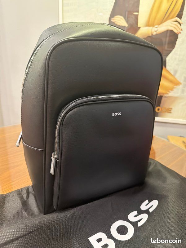 Sac à Dos HUGO BOSS ORANGE - Jaune Moyen - Coton - Volume Jusqu'à 25L - Neuf Avec Emballage
