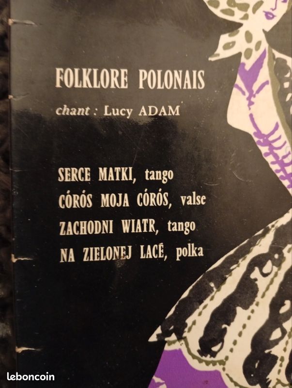 Vinyle 45t Folk polonais Les frères Kaszowski (image 2)