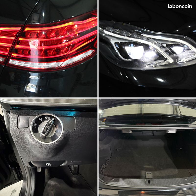 MERCEDES Classe E 200 Avantgarde - 2ème MAIN/ Carplay / sièges chauffants / Radar AV AR / feux auto - GARANTIE 3 MOIS (image 3)
