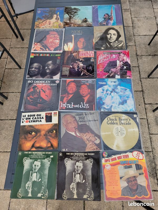 Vinyles LP Jazz Rock Folk Blues 156 disques (image 1)