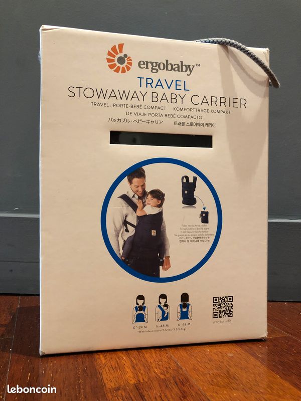 Porte bébé compact ergobaby (image 1)