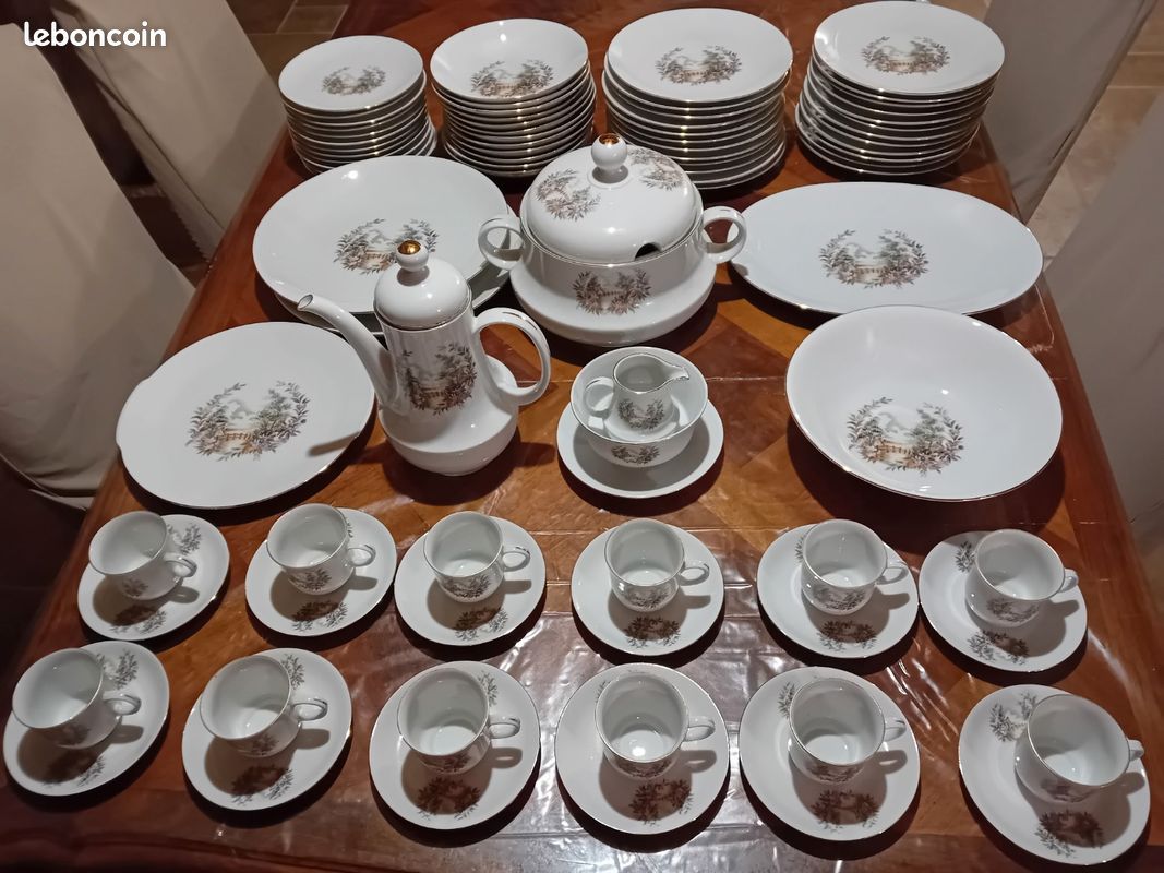 Service a vaisselle porcelaine bavaria tirschenreuth (image 1)
