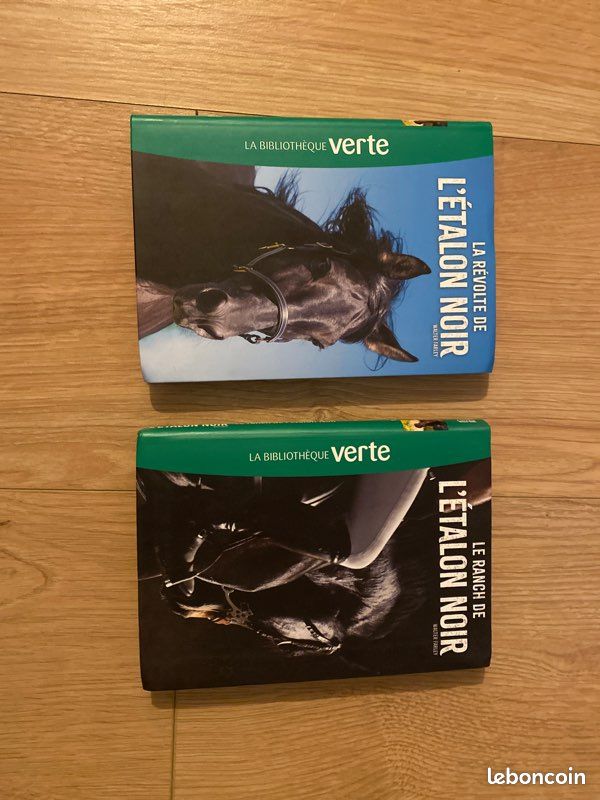 Lot de 2 livres l’étalon noir (image 1)