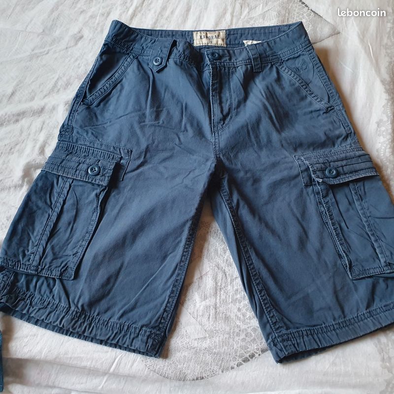 Bermuda cargo kaporal de taille 28 (image 1)