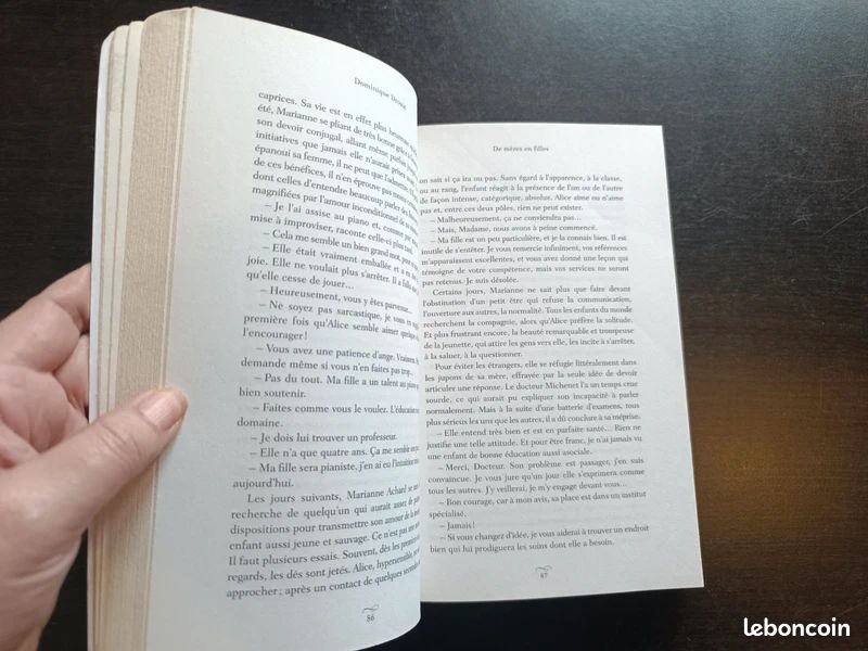 Livre DE MERES EN FILLE : Alice - Tome 1 - Dominique Drouin (image 4)