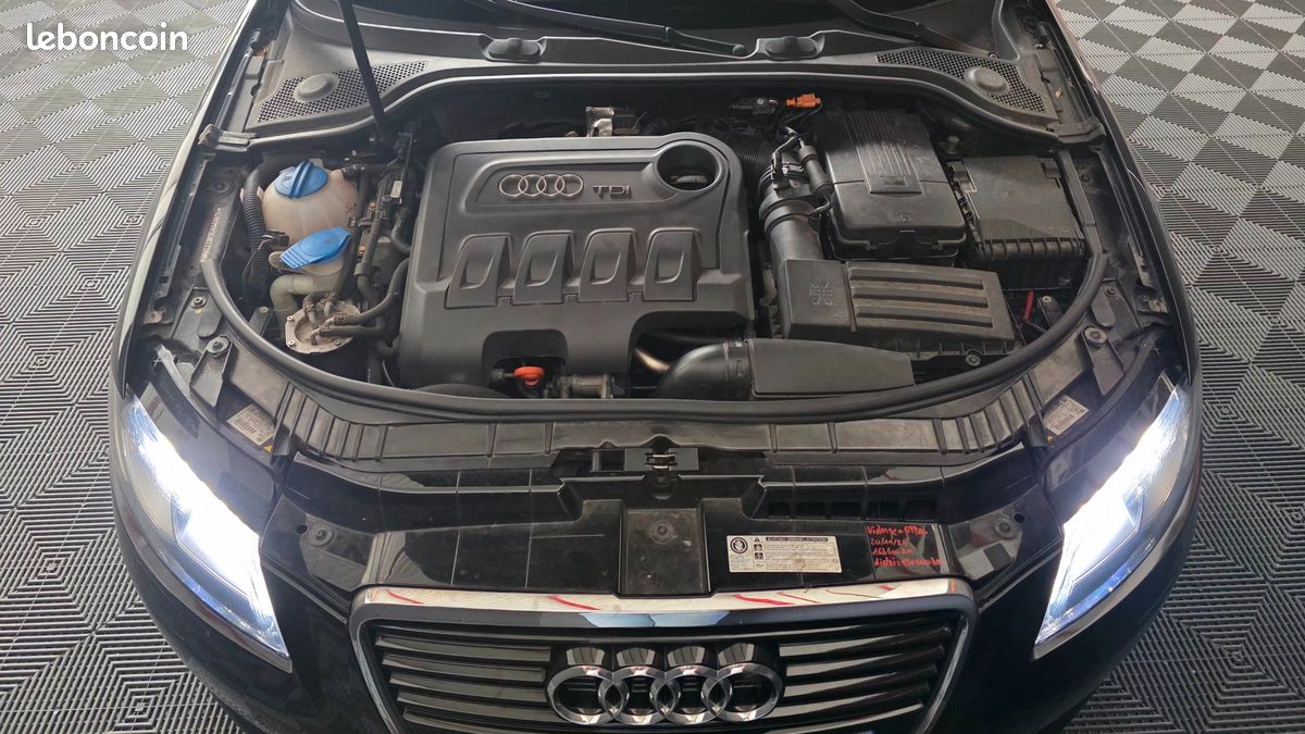 Audi a3 sportback 2.0 tdi 140 exclusive line - sieges chauffant / regulateur vitesse / distri ok (image 18)