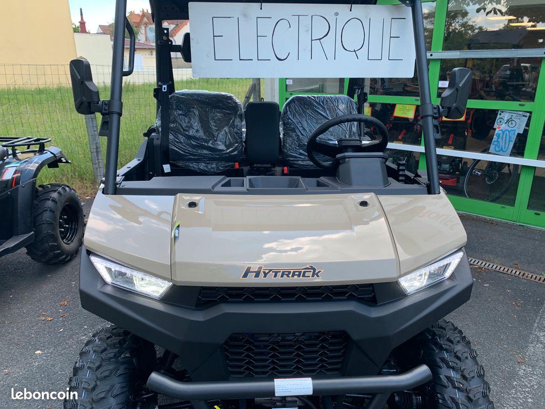 SSV/Mule Hytrack Jobber EV10 électrique 4X4 (image 10)
