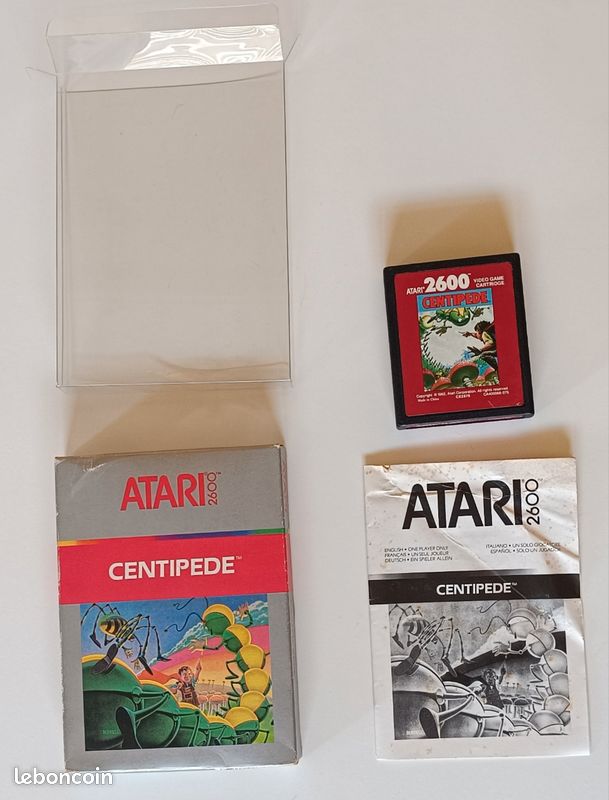 BOITE APLATIE - Gyruss - ATARI 2600 complet notice EDITION européenne