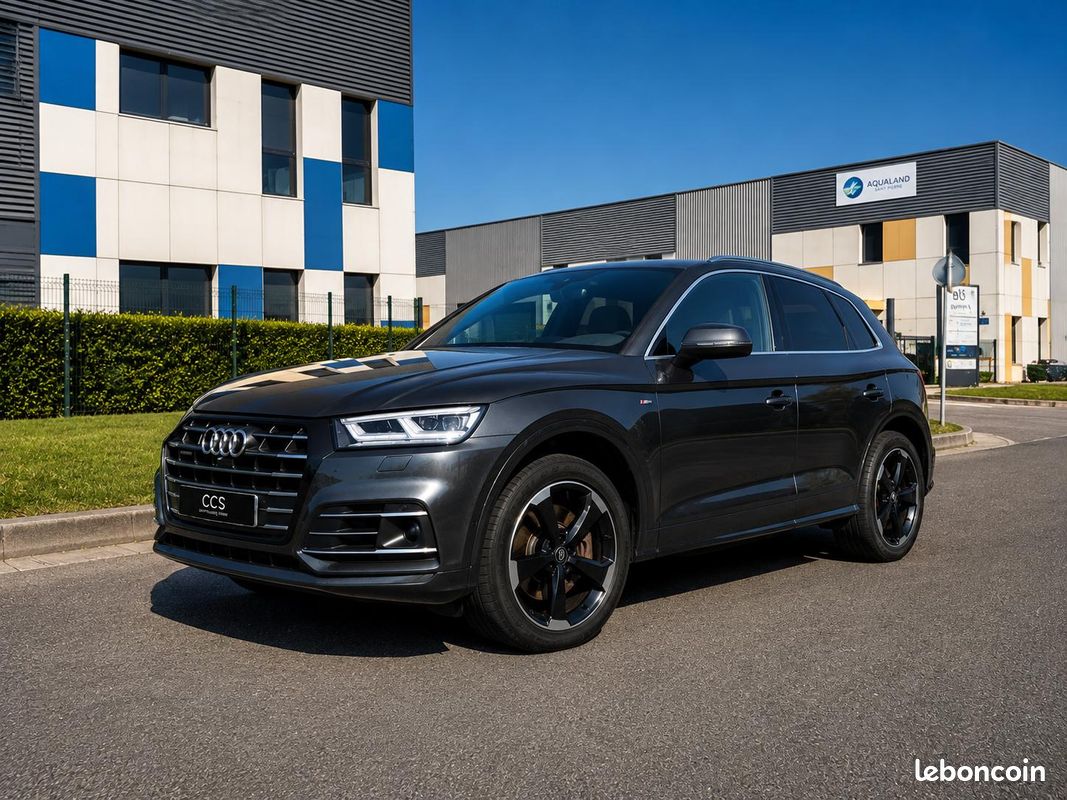 AUDI Q5 II (2) 55 TFSIE 367 ch S LINE QUATTRO S TRONIC 7 - Deuxième main - Entretien AUDI complet - Bang&Olufsen - Sièges chauffants AV/AR (image 1)
