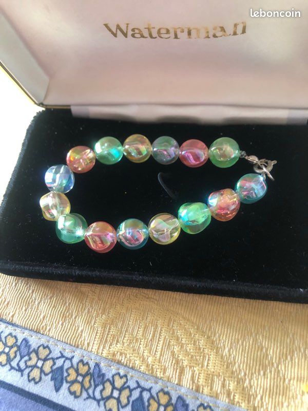 Bracelet grosses perles fantaisie (image 4)