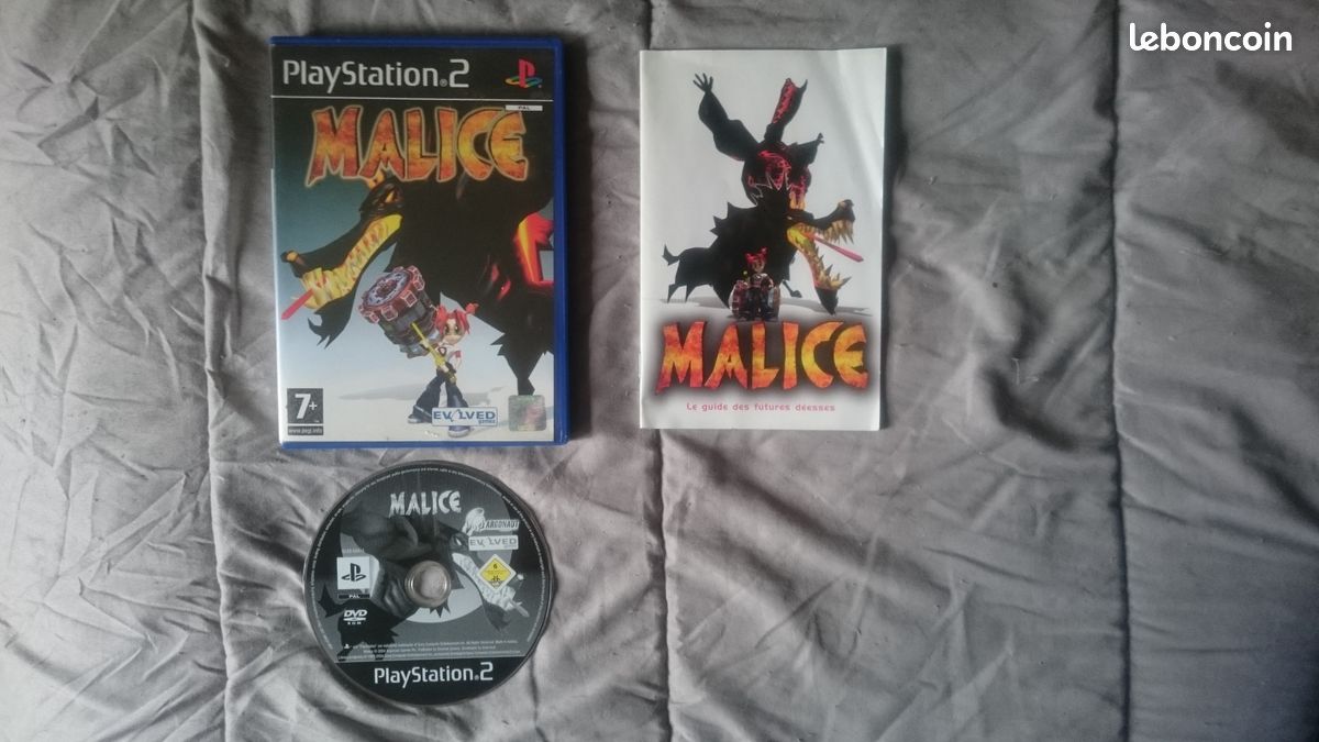 Malice Sur PS2 - Jeu Sony PlayStation 2 - PAL Complet Avec Manuel - Bon état