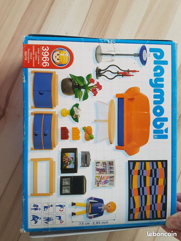 Boite playmobil 3966 Salon (image 9)