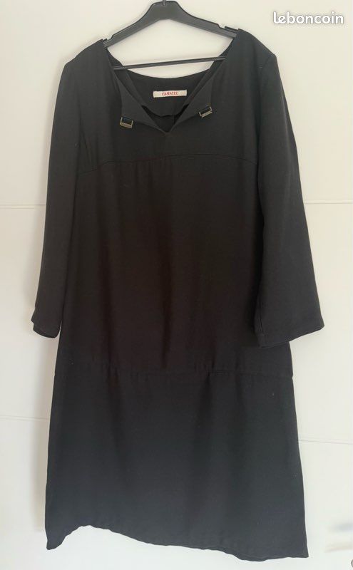 Robe noire Camaïeu - Taille 36 (image 5)