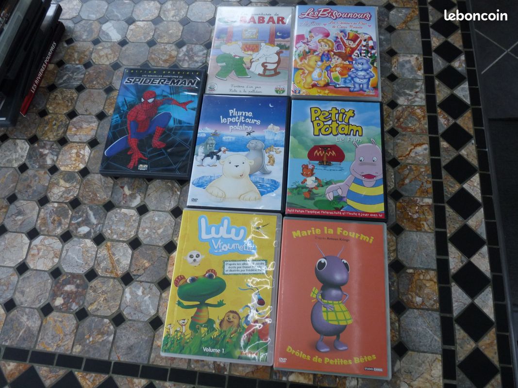 Lot de 7 DVD pour enfants (image 1)