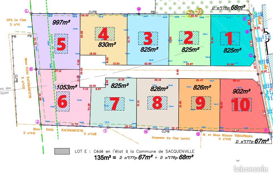 Terrain à Bâtir Sacquenville · 55 000 €