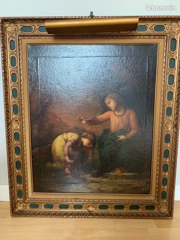 Tableau flamand 18 e siècle (image 1)