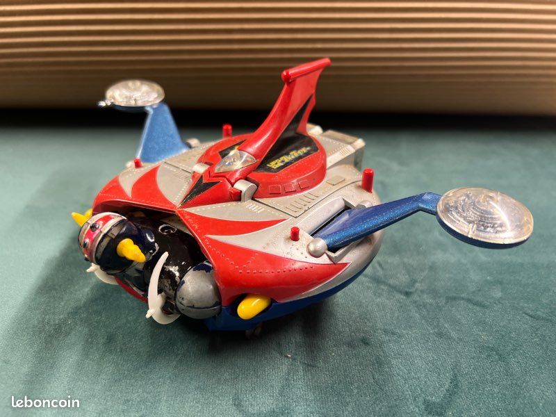 Popy bandai goldorak 14 cm DX lanceur grendizer Chogokin avec ca boite origine