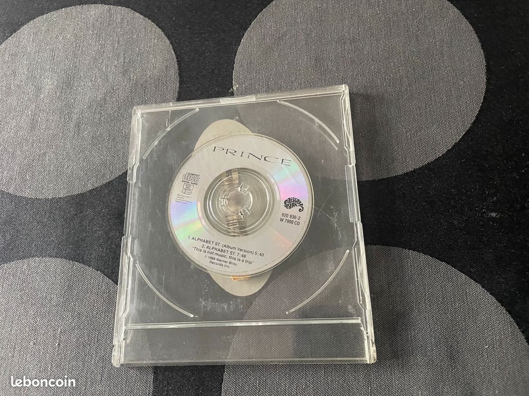 Prince – Alphabet St. Mini CD 2 titres (image 2)
