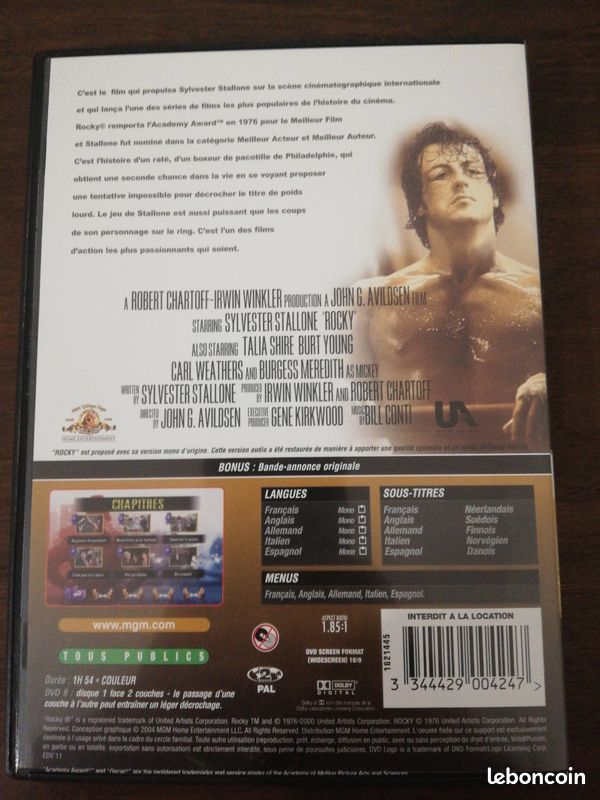 Dvd Rocky (image 3)