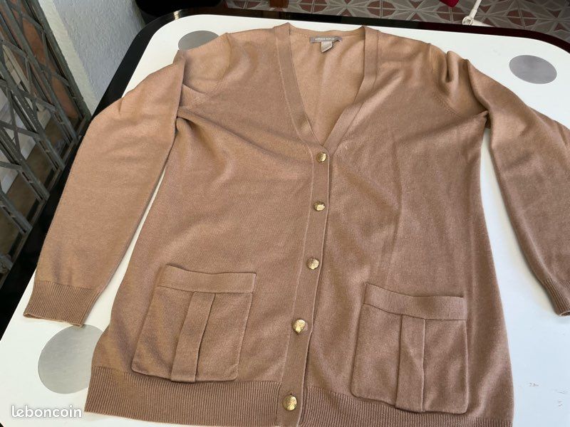 Gilet laine long 68 cm aisselles 50 marque Banana républicain (image 1)