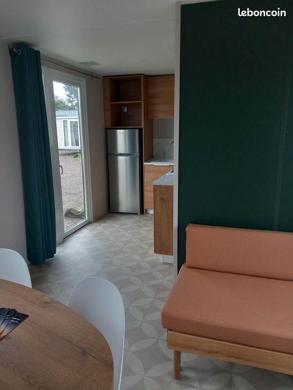 Mobil home résidentiel 2ch tout inclus sur camping bord de lac et plage (image 9)