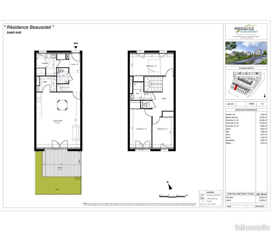 Maison 4 pièces 101 m² · à Vannes · 101 m² · 345 000 €