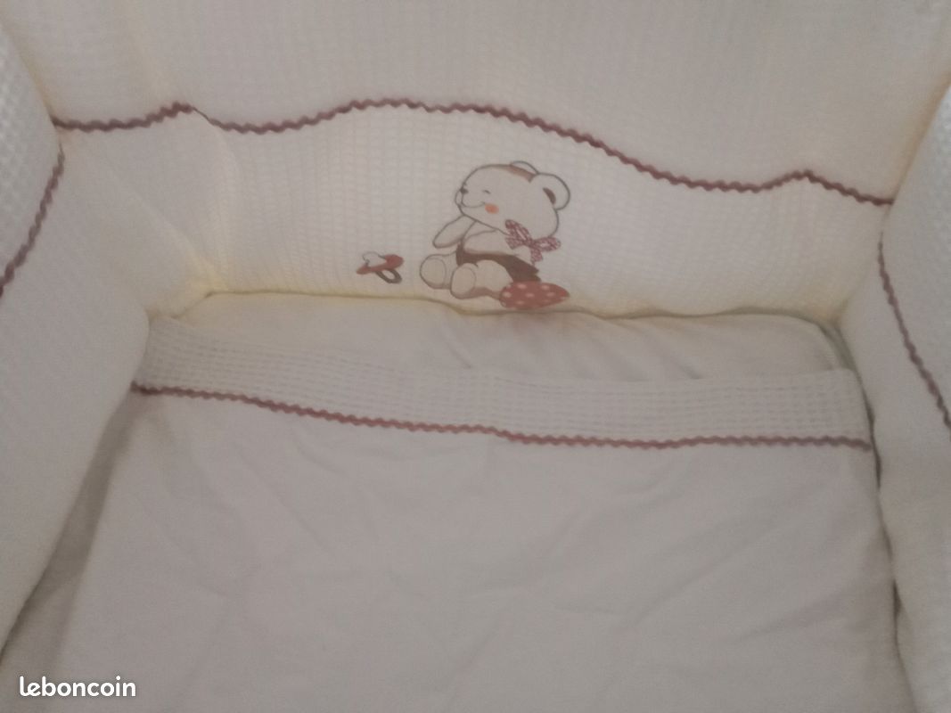 Lit à barreaux avec matelas Ikea 60×120cm (image 4)