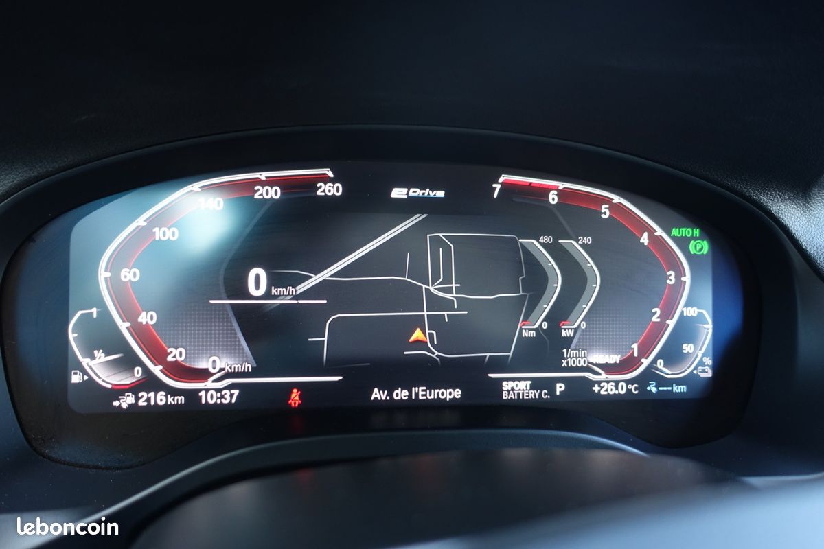 X3 X-Drive 30ea Hybride Rechargeable BVA 292ch Live cockpit/Cuir sport chauffant/Grd Gps Europe/Caméra/Carplay/Hayon électrique/1*Main/Garantie 12 mois (image 12)