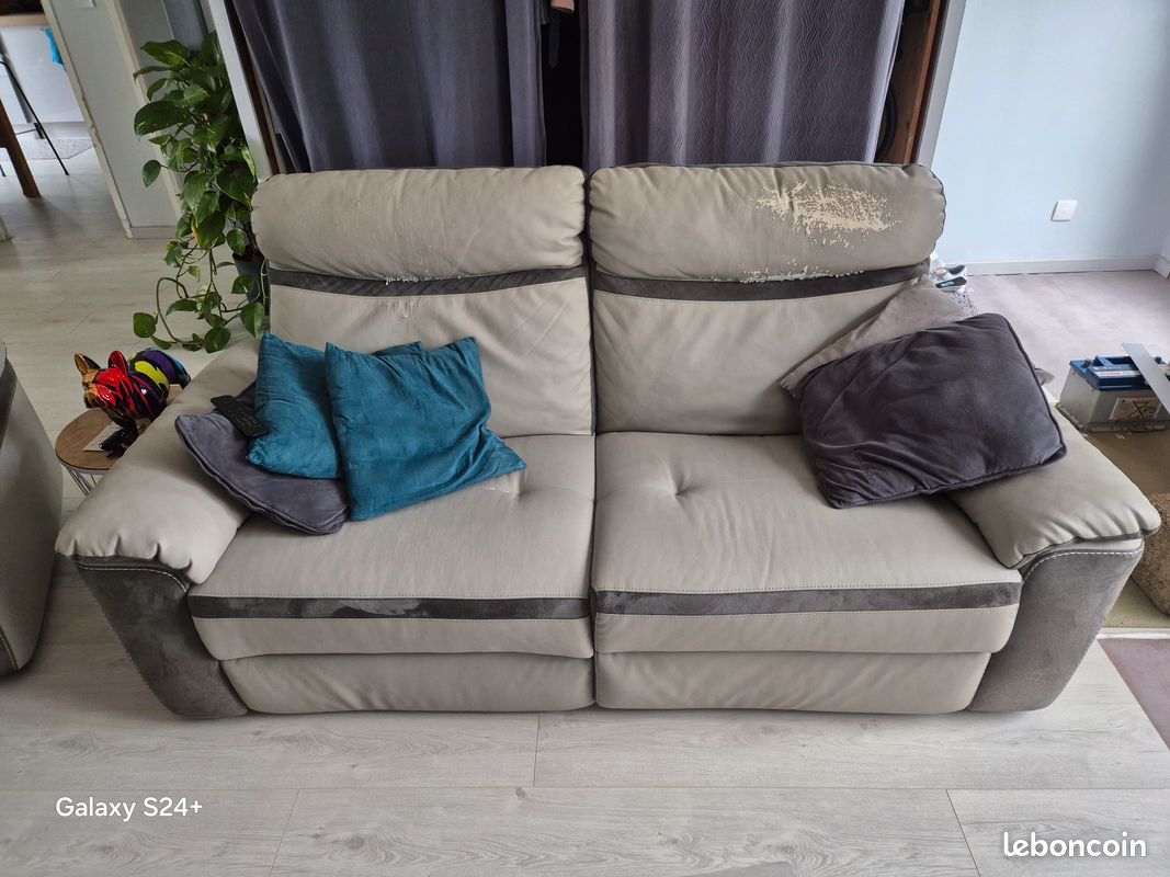 Canapé relax+ fauteuil relax (image 1)