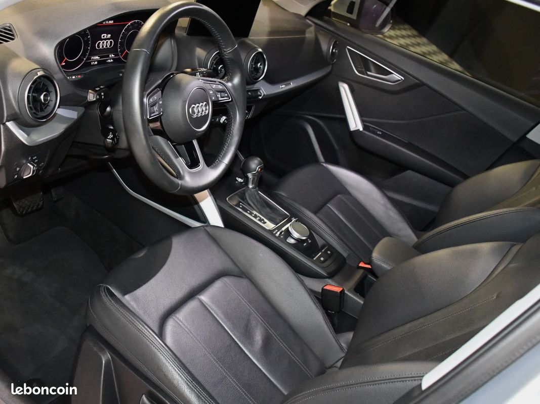 Audi Q2 Sport 35 TFSI 150 S-Tronic GPS Virtual Cuir ACC Caméra Pré Sense Car Play LED JA 17 (image 2)