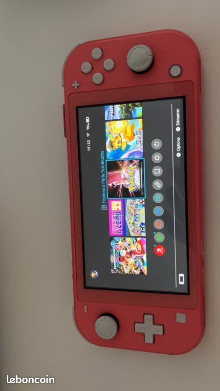 Nintendo switch lite rose (image 1)