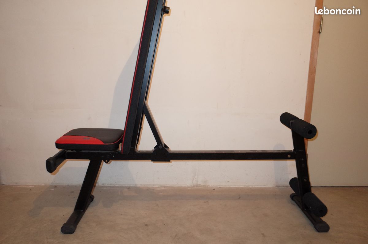 Banc de musculation pliable inclinable et déclinable DOMYOS (image 4)