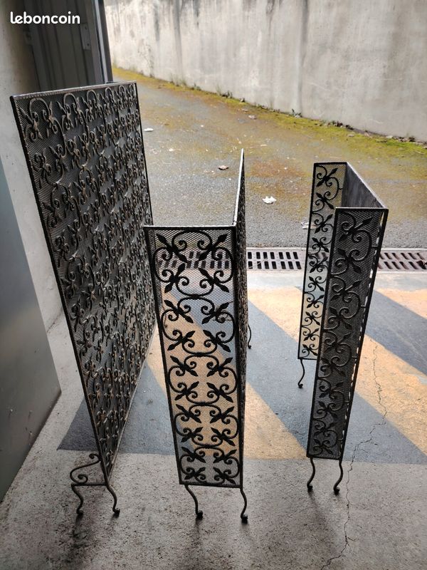 Gris cache radiateur fer forgé (image 7)